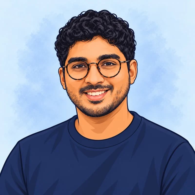 Illustrated portrait of Piumal